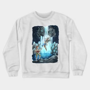 Atlantis Watercolour Crewneck Sweatshirt